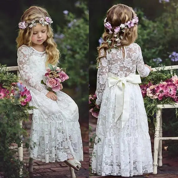 Start with this inexpensive collection of unique affordable flower girl dresses, filled with pretty pieces that can double as girls' communion dresses