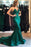 616. Dark Green Long Mermaid Evening Dress