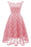 A| Bridelily Pink A-Line Lace Dress - Pink / S - lace dresses