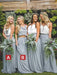 A-Line/Princess Sleeveless Floor-Length V-neck Chiffon Bridesmaid Dresses - Bridesmaid Dresses