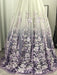 A-Line/Princess V-neck Tulle Applique Sleeveless Floor-Length Dresses - Prom Dresses