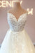 A-Line Spaghetti Straps Sweetheart Tulle Wedding Dress - wedding dress