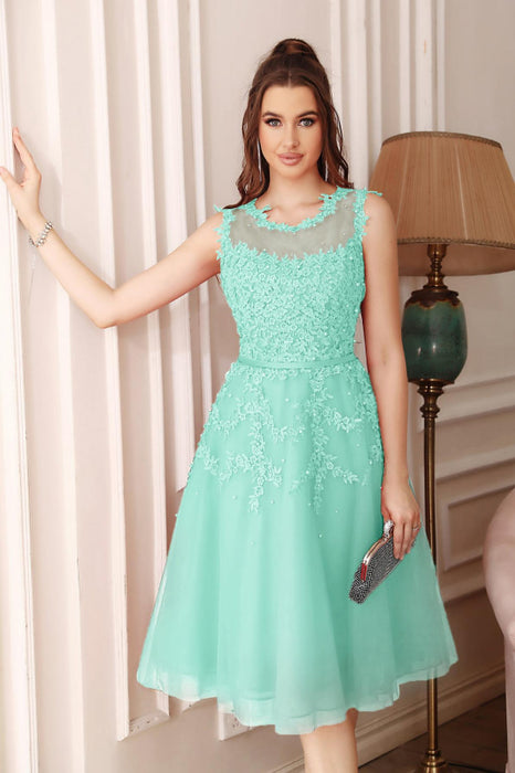 Elegant Short Lace Bridesmaid Dresses Bridelily