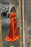 Amazing Orange Sweetheart Off-the-Shoulder Mermaid Prom Dress