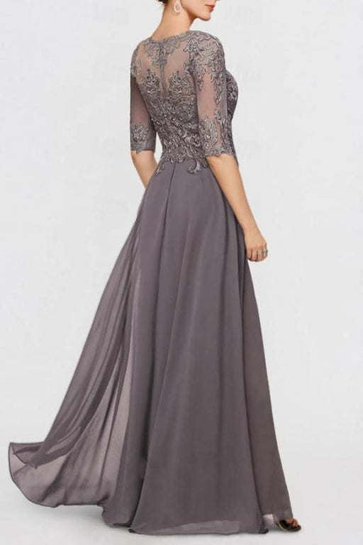 bateau-half-sleeves-chiffon-long-mother-of-the-bride-dress-2