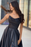 Beautiful Prom Dress Black Sleeveless Strapless Christmas Sale with Slit Gown