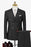 Christopher Black Double Breasted Fashion Close Fitting Business Suits