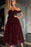 Black Off-the-Shoulder Sweetheart A-Line Tulle Beaded Prom Dress