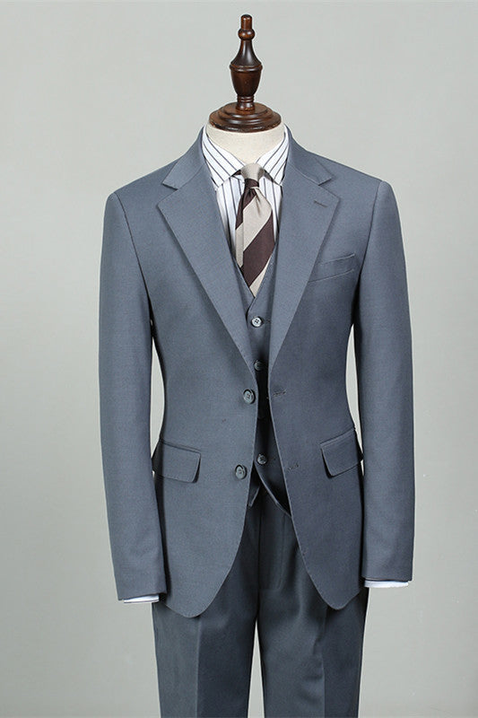 Angel Newest Blue Notched Lapel Best Fitted Men Suit