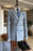 Buck Bespoke Blue Peaked Lapel Plaid Men Suits For Business