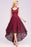 Bridelily Beautiful A-line Crew Hi-lo Lace Dresses - lace dresses