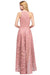 Bridelily Halter Sheath Asymmetrical Burgundy Lace Dresses - lace dresses
