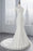 Bridelily Off Shoulder Lace-up Mermaid Lace Wedding Dress - wedding dresses