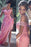 Candy Pink Off-the-Shoulder Prom Dress