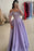 Charming Glitter Off-Shoulder A-Line Beaded Satin Prom Dress - evening dresses