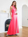 Charming Sleeveless A-Line Ankle-Length Satin Prom Dresses - Prom Dresses