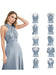 Charming Sleeveless A-Line Ankle-Length Satin Prom Dresses - Prom Dresses