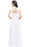 Charming V-Neck Aline Evening Dress with Chains Sleeveless Empire Chiffon Bridesmaid Dress - Prom Dresses