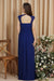 Charming V-Neck Aline Evening Dress with Chains Sleeveless Empire Chiffon Bridesmaid Dress - Prom Dresses