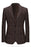 Quentin Chic Brown Plaid Notched Lapel Two Pieces Business Suits