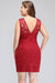 Chic Crew Neck Lace Mini Formal Dress Sleveless Short Party Wear Dress - Prom Dresses