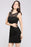 Chic Crew Neck Lace Mini Formal Dress Sleveless Short Party Wear Dress - Prom Dresses