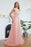 Chic Crew Neck Tulle Lace Aline Evening Dress Sleeveles Beading Party Wear Dress - Prom Dresses