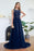 Chic Crew Neck Tulle Lace Aline Evening Dress Sleeveles Beading Party Wear Dress - Prom Dresses