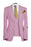 Bartley Chic Lilac Three Pieces Peaked Lapel Close Fitting Prom Suits For Men