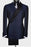 Amber Navy Blue Shawl Lapel Two Pieces Chic Wedding Suits