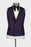 Gordon Purple Shawl Lapel Three Pieces Wedding Men Suits