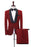 Eric Chic Red Shawl Lapel Two Pieces Wedding Suits For Men