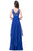 Chic Sleeveless Chiffon Aline Evening Dresses Crew Neck Lace Bridesmaid Dress - Prom Dresses