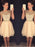 Chiffon Scoop Sleeveless A-line Short/Mini With Beading Dresses - Prom Dresses