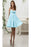 Chiffon Short/Mini Homecoming Short Prom Dress - Prom Dresses