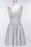 Bridelily Pretty V-Neck Short Sleeveless Lace Bridesmaid Dresses Online