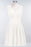 Bridelily Pretty V-Neck Short Sleeveless Lace Bridesmaid Dresses Online