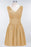 Bridelily Pretty V-Neck Short Sleeveless Lace Bridesmaid Dresses Online