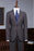 Caleb Decent Dark Gray Notched Lapel Business Suits