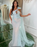 Elegant and Charming Mesh Sequins Prom Dress One Shoulder Mermaid Sleeveless Sexy Gown