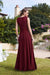 Elegant Cap Sleeves Sweetheart ALine Evening Dresses with Sash Floral Lace Appliques Formal Dresses - Prom Dresses