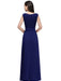 Elegant Cap Sleeves Sweetheart ALine Evening Dresses with Sash Floral Lace Appliques Formal Dresses - Prom Dresses