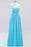 Bridelily Elegant Spaghetti Straps Long Bridesmaid Dress Lace V-Neck Maid of Honor Dress