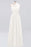 Bridelily Elegant Spaghetti Straps Long Bridesmaid Dress Lace V-Neck Maid of Honor Dress