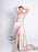 Elegant Dark Navy A-Line Spaghetti Straps Sleeveless Satin Prom Dresses - Prom Dresses