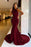 Elegant High Neck Pink Mermaid Prom Dress with Appliqu¨¦