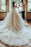 Elegant Off-the-Shoulder A-Line Appliques Lace Floor-Length Wedding Dress