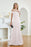 Elegant Off-the-Shoulder Trumpet Bridesmaid Dress Lace Long Evening Dress - Ivory / US 4 - Prom Dresses