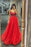 Elegant Spaghetti-Strap Mermaid Prom Dress with Appliques and Beadings