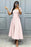 Elegant Square A-Line Prom Dress with Short Sleeves